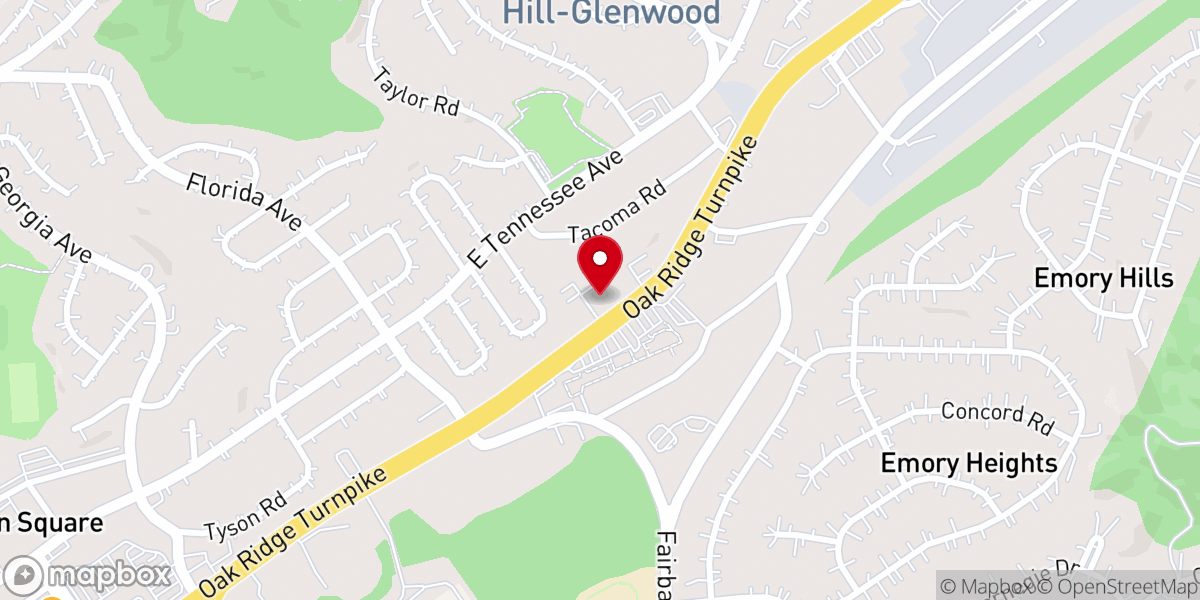 Map showing location of St. Anne Orthodox Church