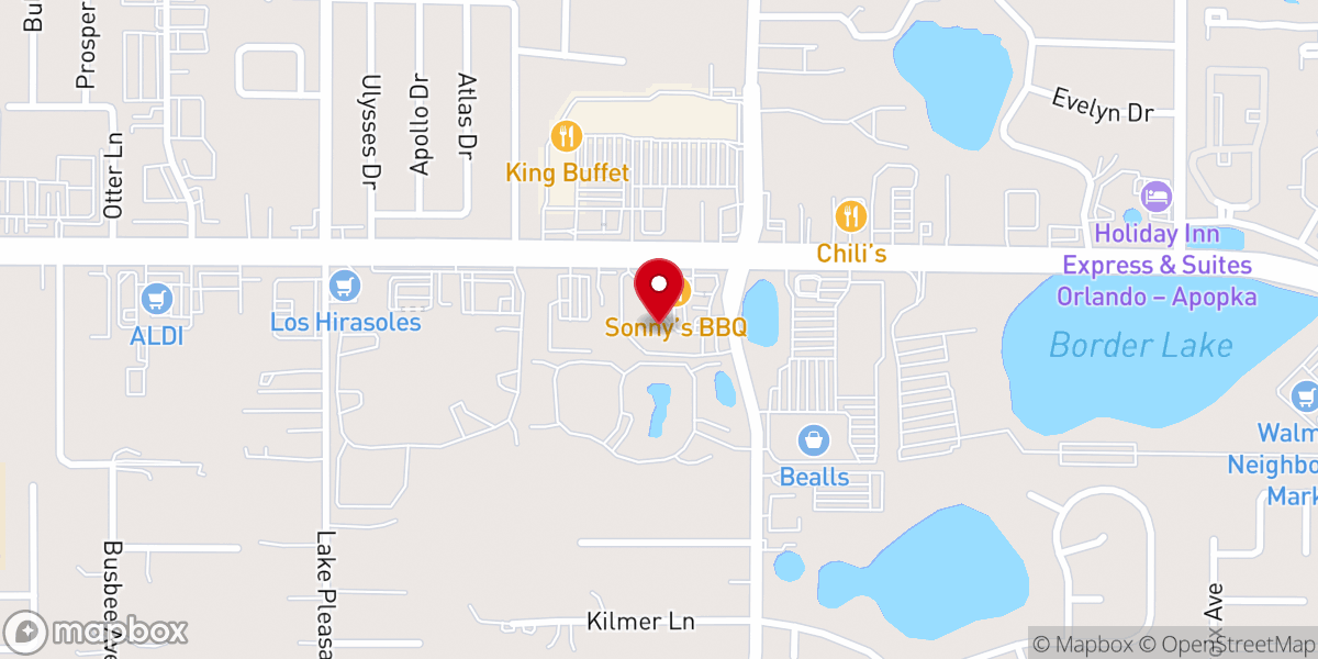 Map showing location of Faith & Power Worship Center