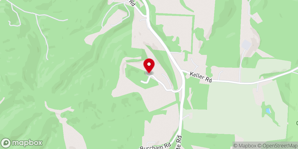 Map showing location of The Traveling Chapel