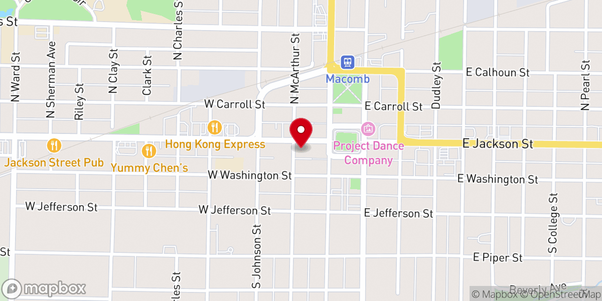 Map showing location of Good Food Collaborative