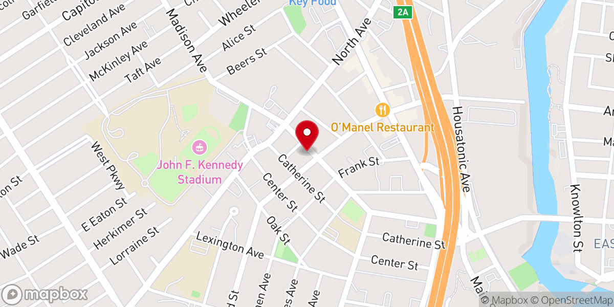 Map showing location of Fountain of Youth Bible Church