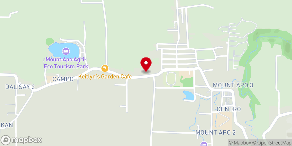 Map showing location of COMMUNITY SOUTHERN BAPTIST CHURCH OF KAPATAGAN INC.