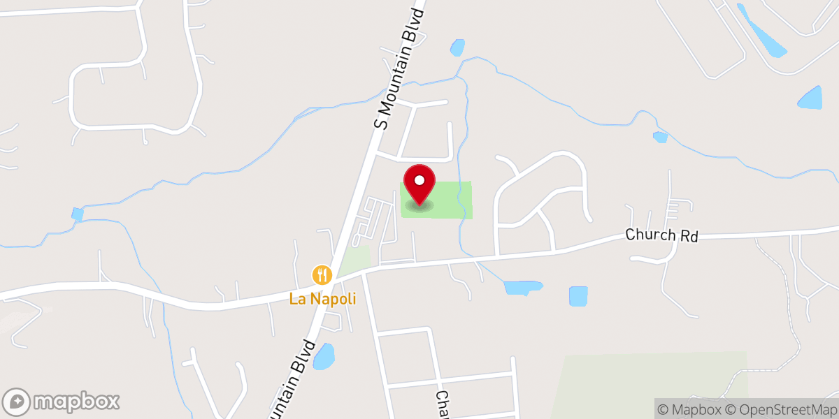 Map showing location of St Jude's School