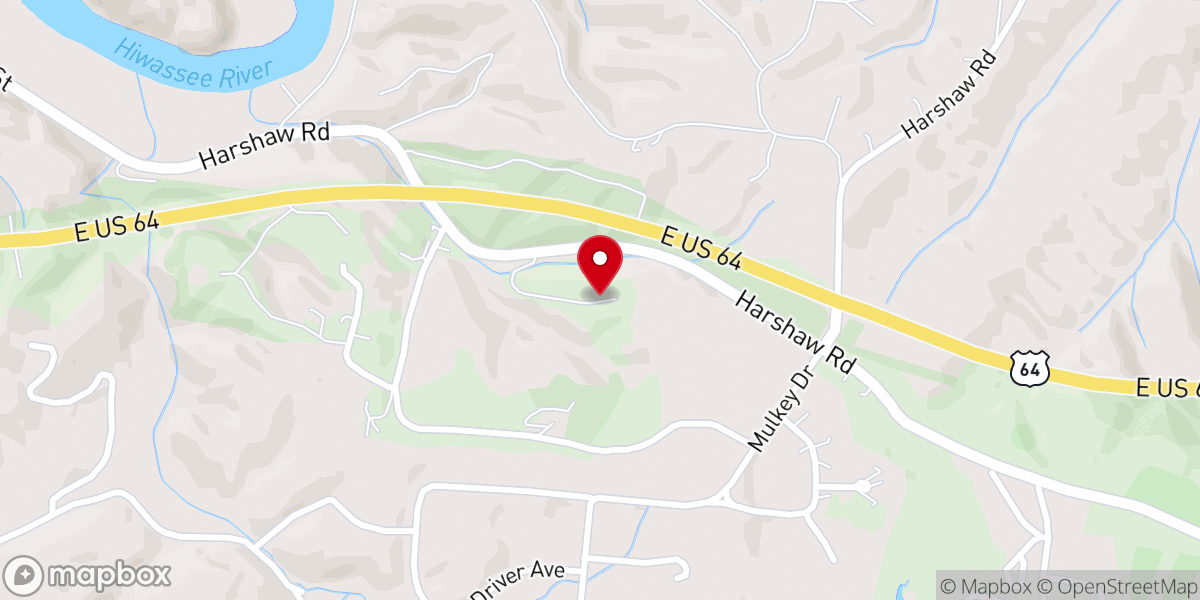 Map showing location of Providence Church, PCA