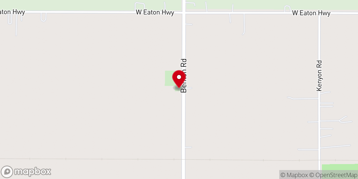 Map showing location of Union Church