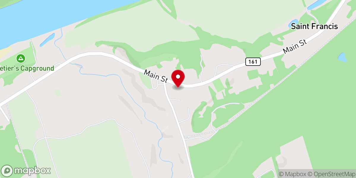 Map showing location of Marian Movement of Priests Inc