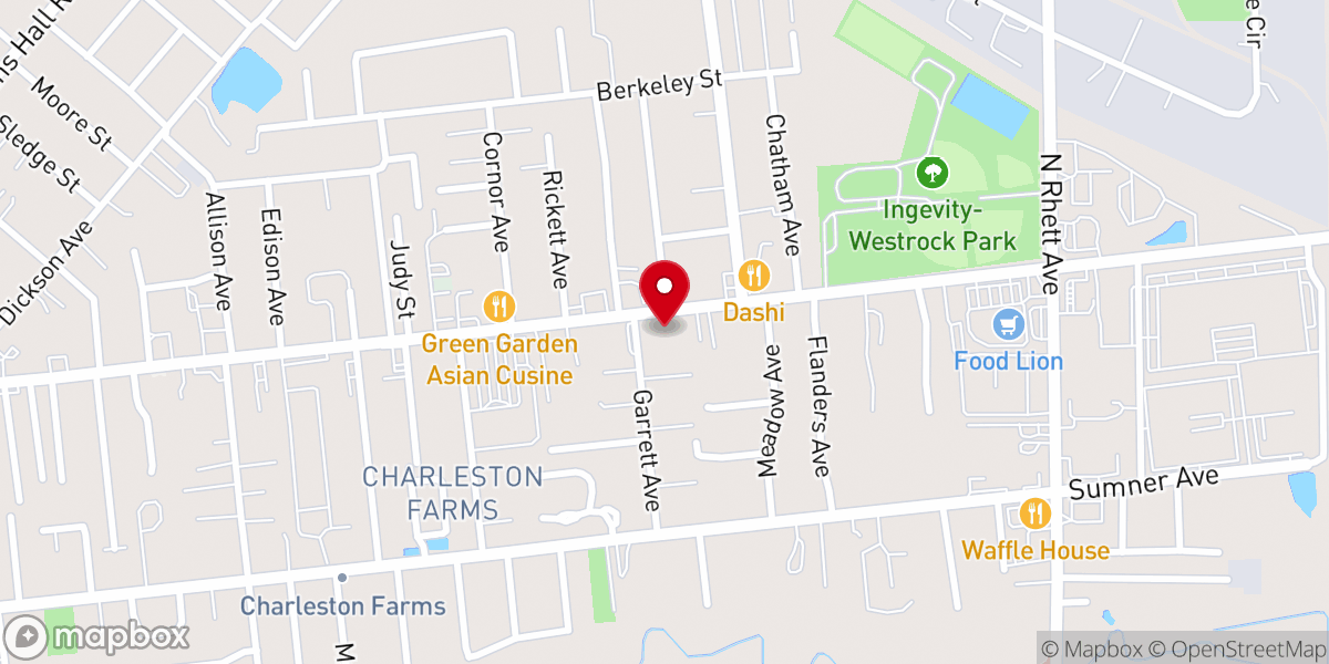 Map showing location of Victory Missionary Baptist Church