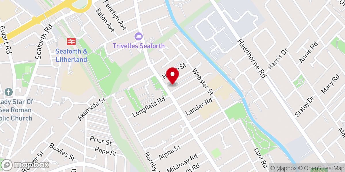 Map showing location of Linacre Methodist Mission