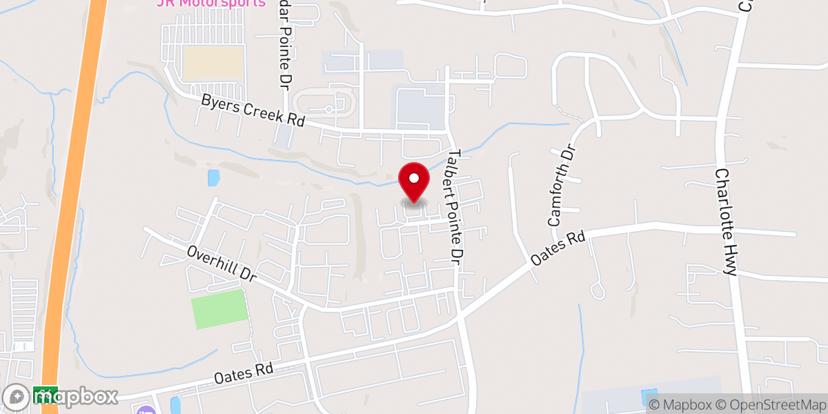 Map showing location of Freedom Church - Lake Norman