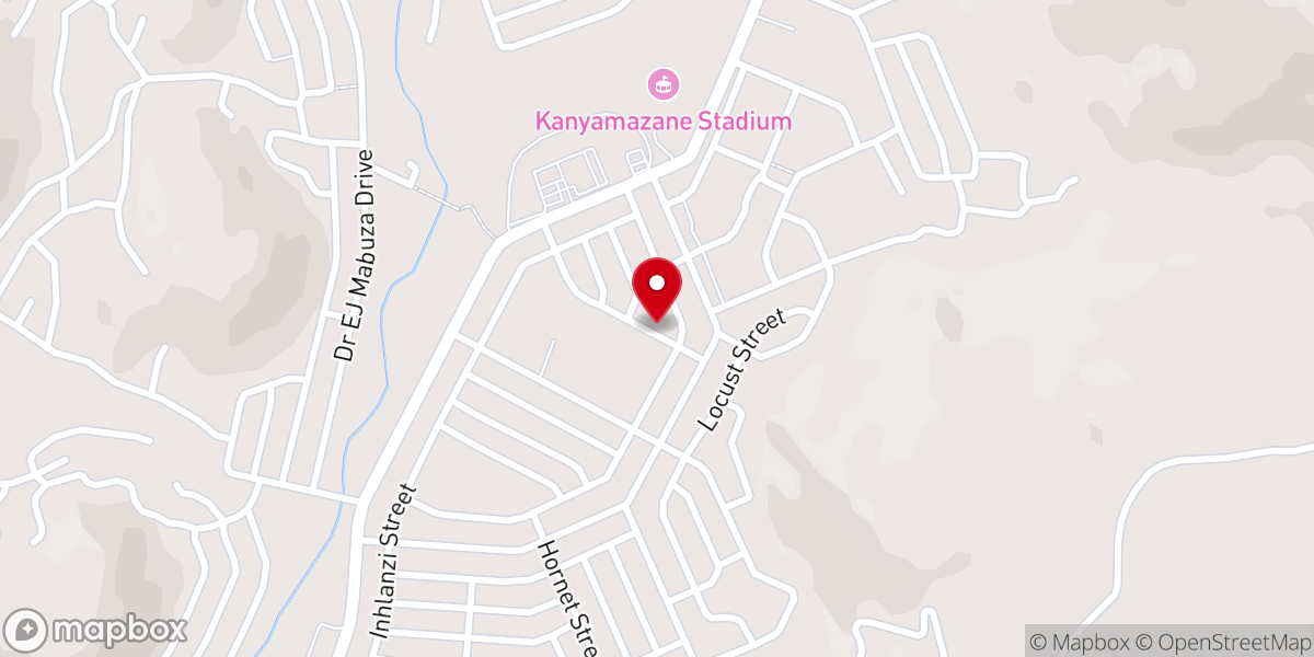 Map showing location of Uniting Reformed Church in Southern Africa-Nelspruit URCSA Congregation(Kanyamazane-Lekazi URCSA )