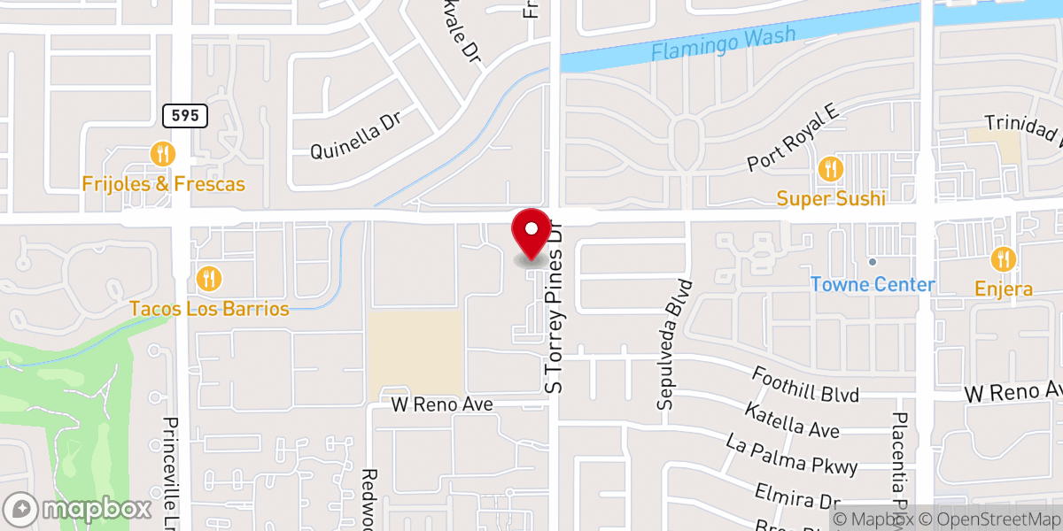 Map showing location of Christ the King Catholic Church - Food Distribution Center