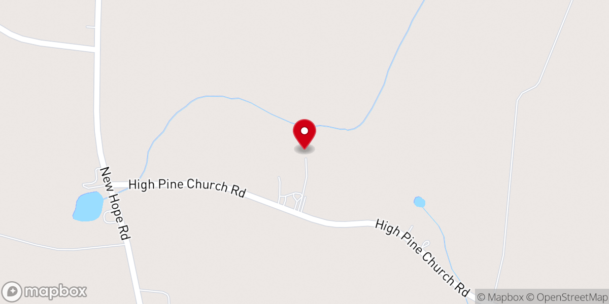 Map showing location of Greater Vision Baptist Church