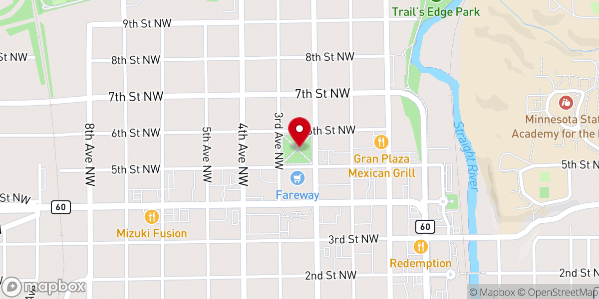 Map showing location of Central Park