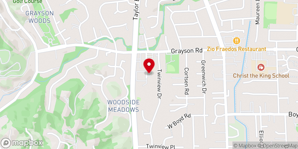 Map showing location of Contra Costa Christian Community Fellowship