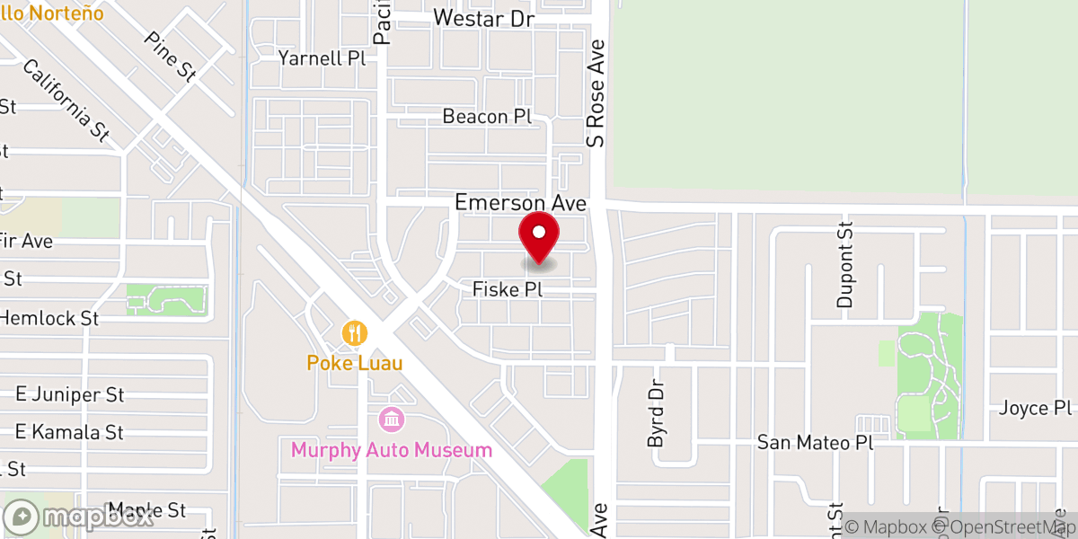 Map showing location of Mt Zion Church/ Iglesia Monte Sion