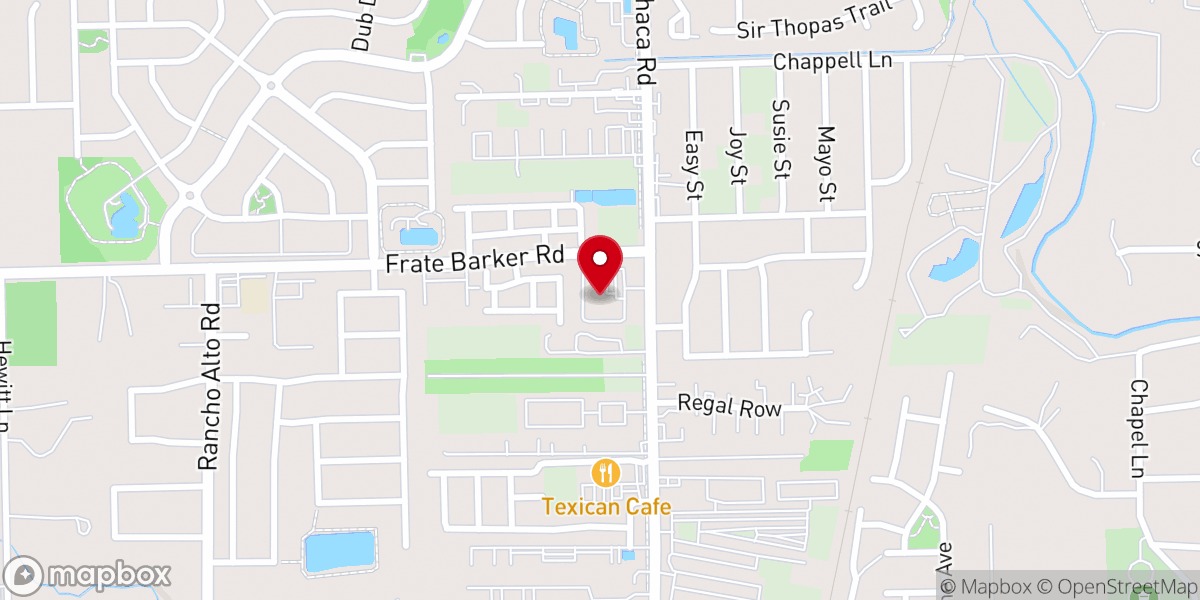 Map showing location of The Austin Stone South