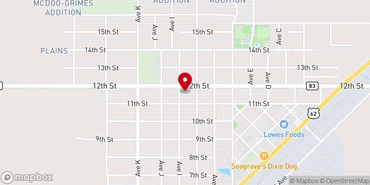 Map showing location of St Paul's Catholic Church