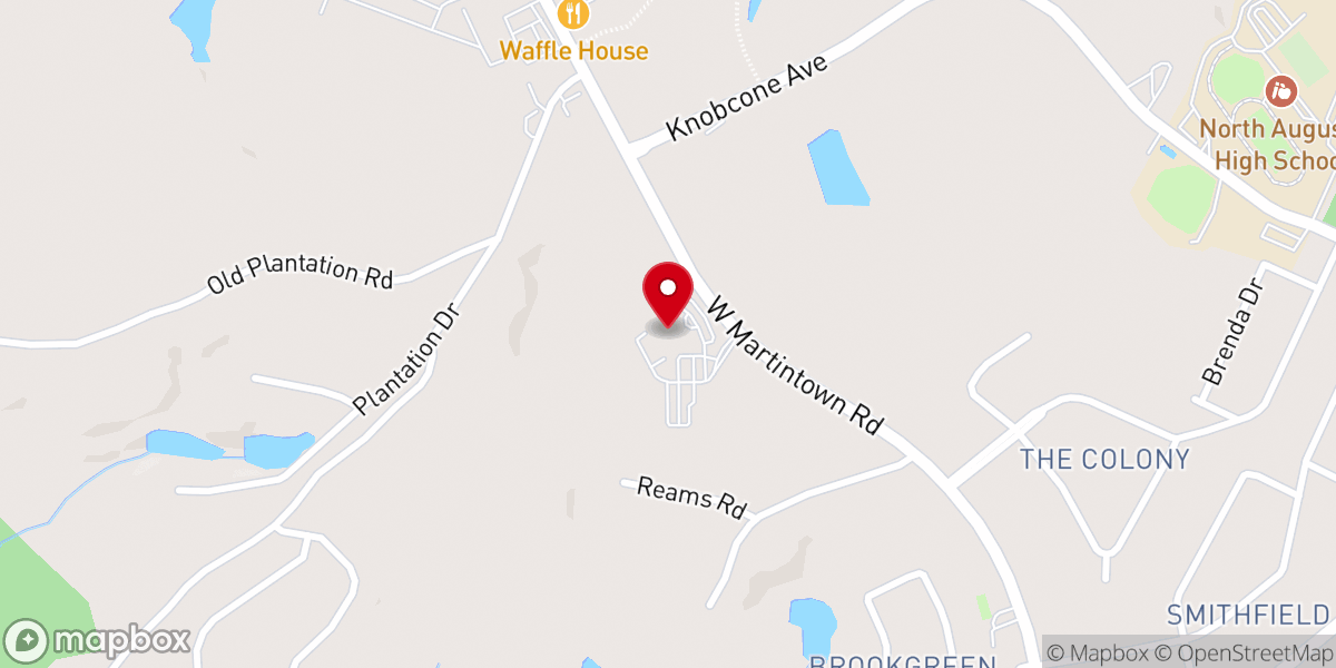 Map showing location of TrueNorth Church