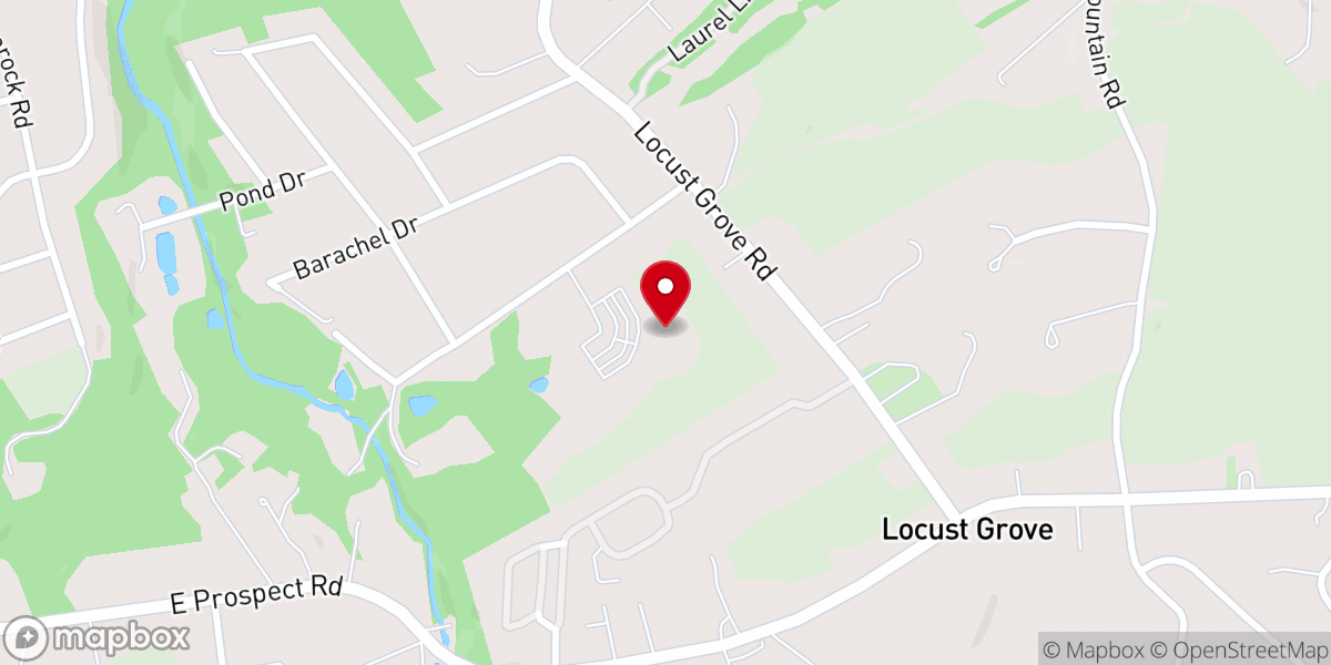 Map showing location of The Abundant Life Center