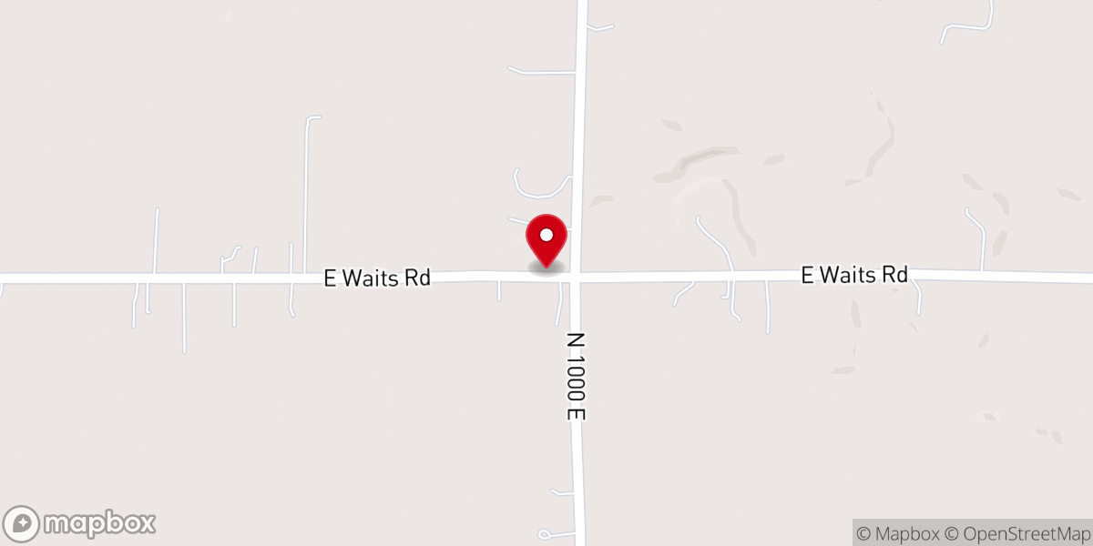 Map showing location of Allen Chapel