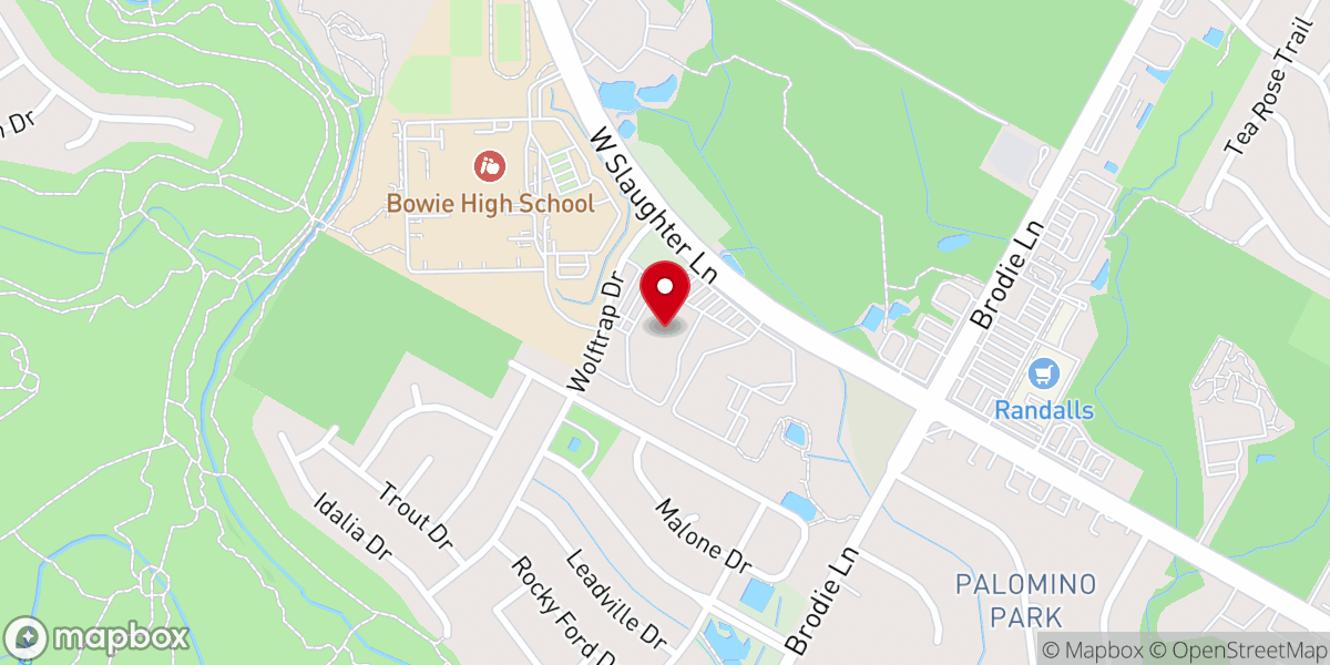 Map showing location of Bethany Lutheran Church