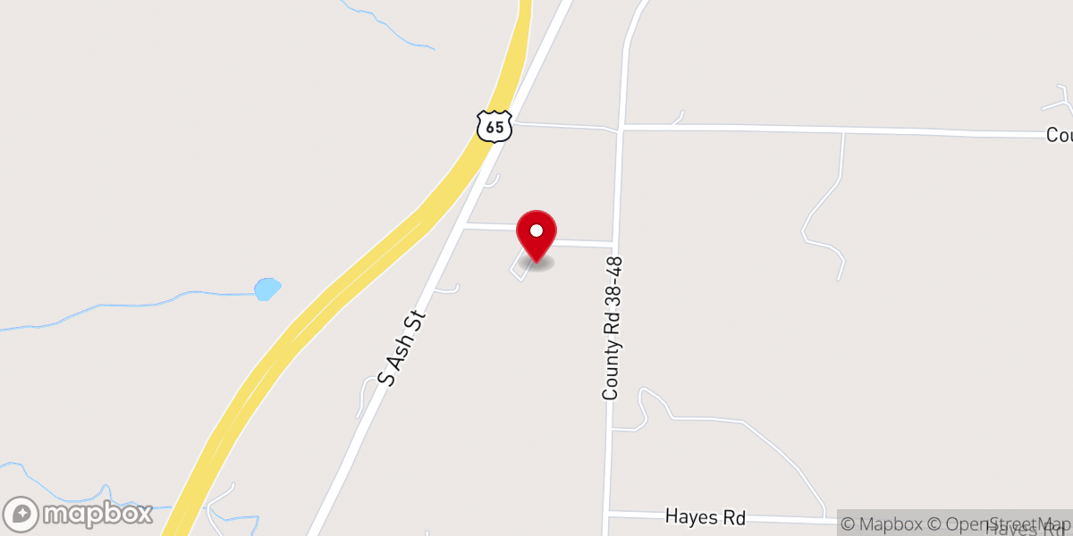 Map showing location of Grace Community Church