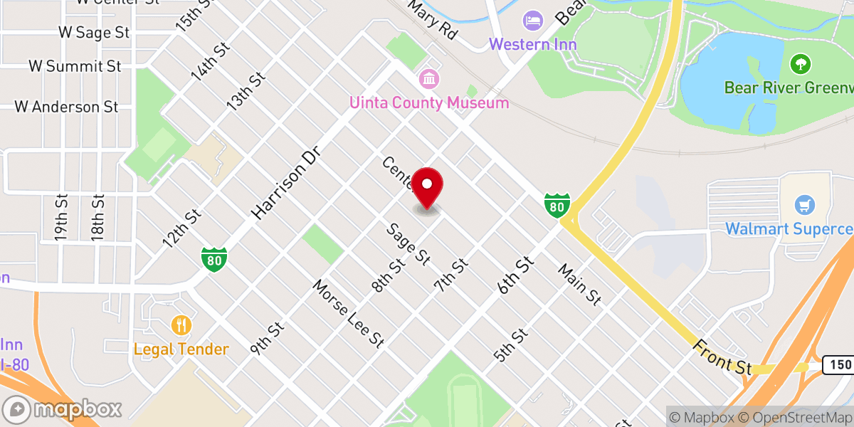 Map showing location of St. Mary Magdalen Catholic Church
