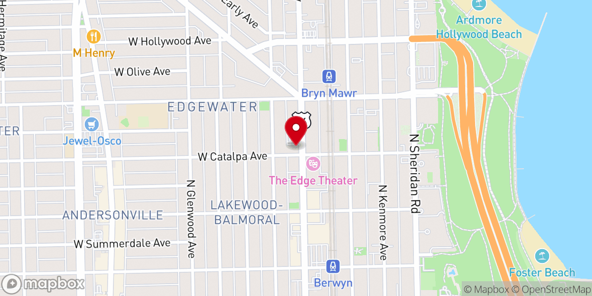 Map showing location of Saint Ita Catholic Church
