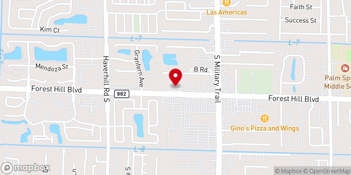 Map showing location of Ministerio de Restauracion Jesus es el Rey