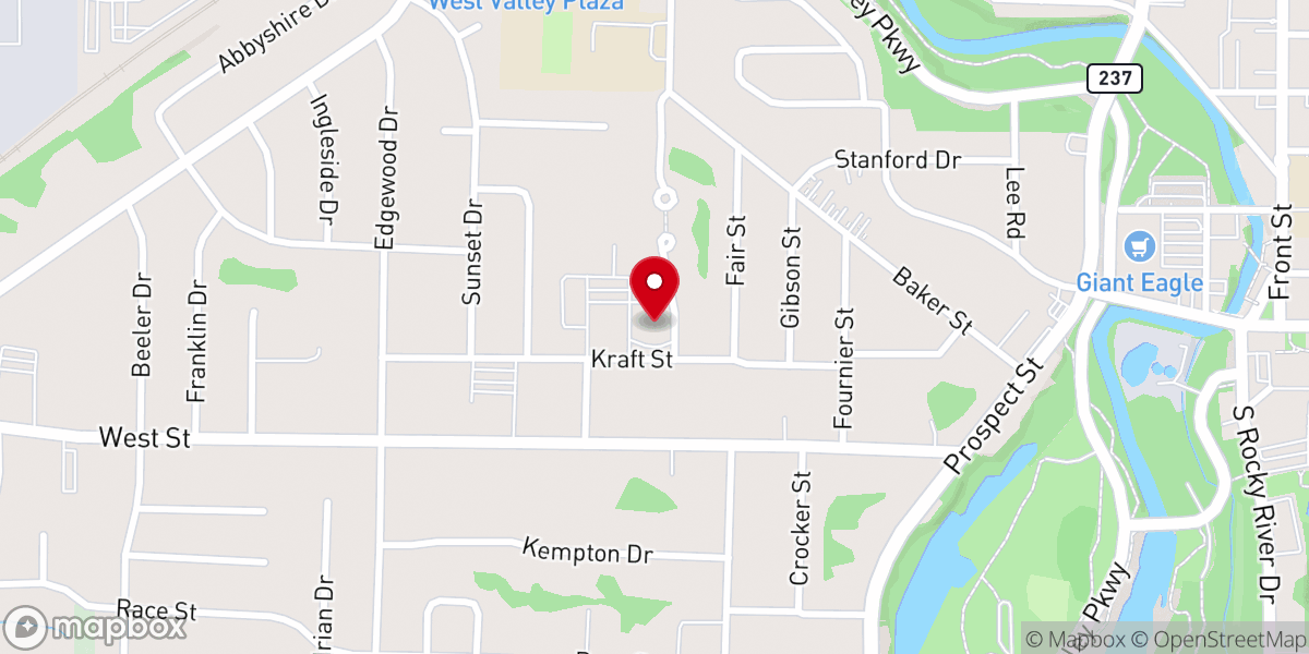 Map showing location of St Mary Parish Berea