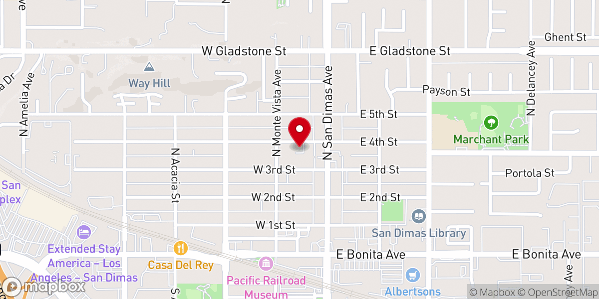Map showing location of Only the Bible Ministry
