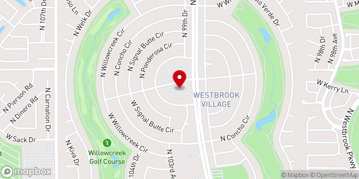 Map showing location of Grace Bible Church