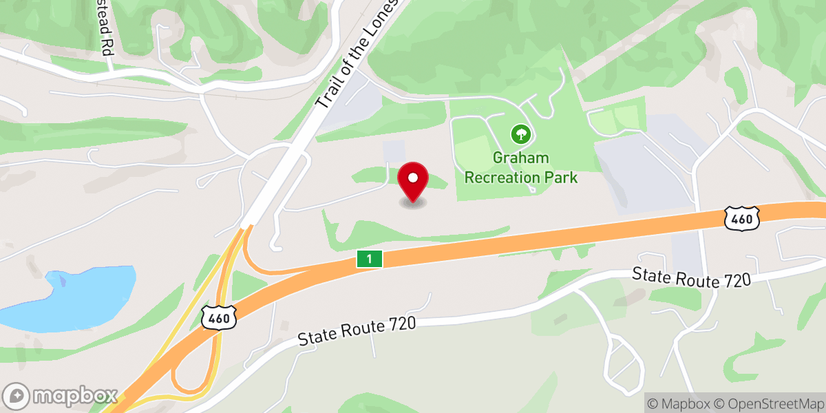 Map showing location of East River Church