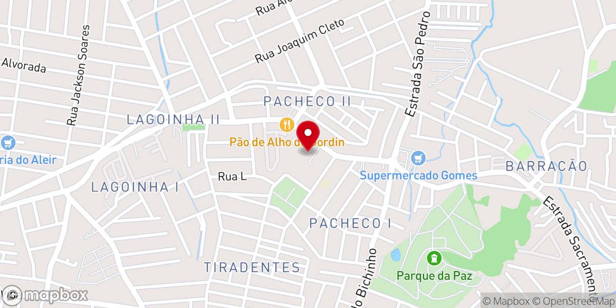 Map showing location of IGREJA NOSSA SENHORA DA CONCEIÇÃO DO PACHECO