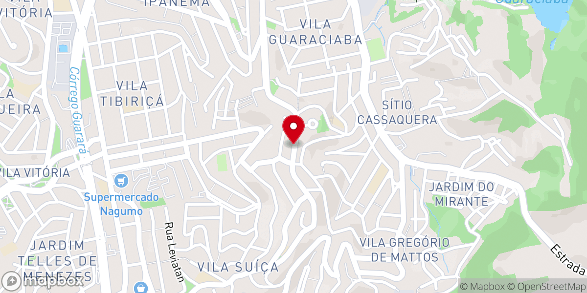 Map showing location of Igreja Pentecostal Aliança Eterna
