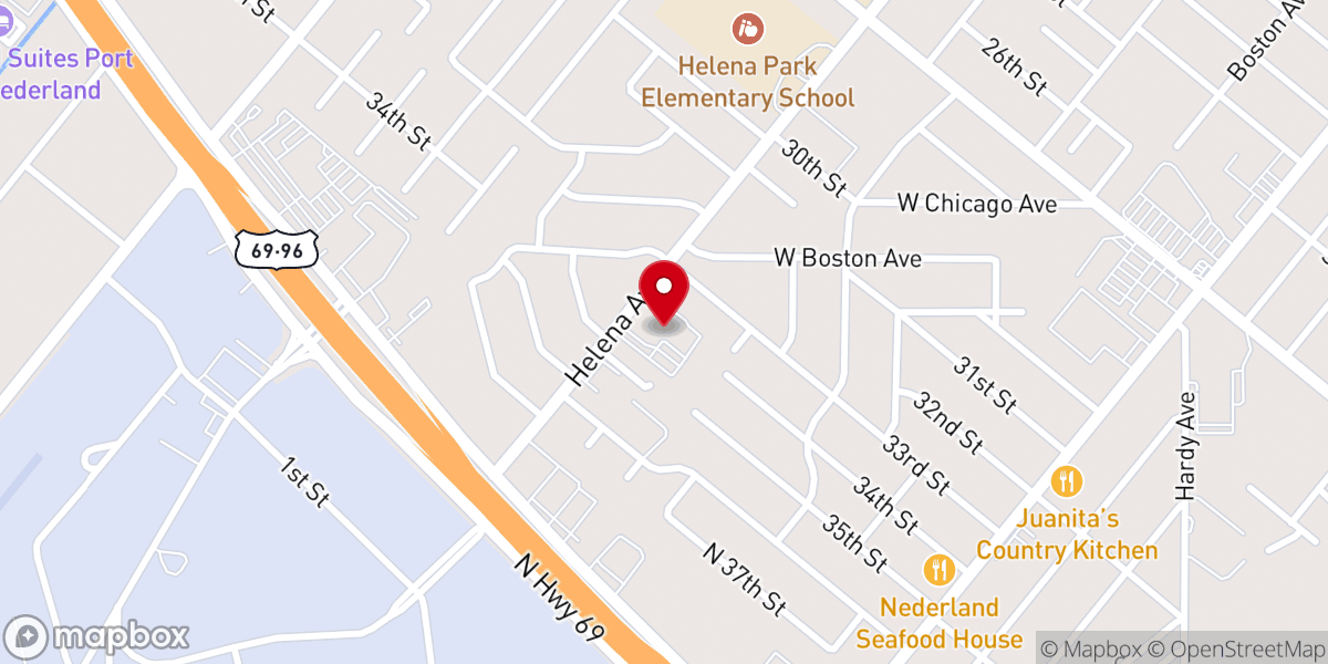 Map showing location of Wesleyan Lighthouse Church