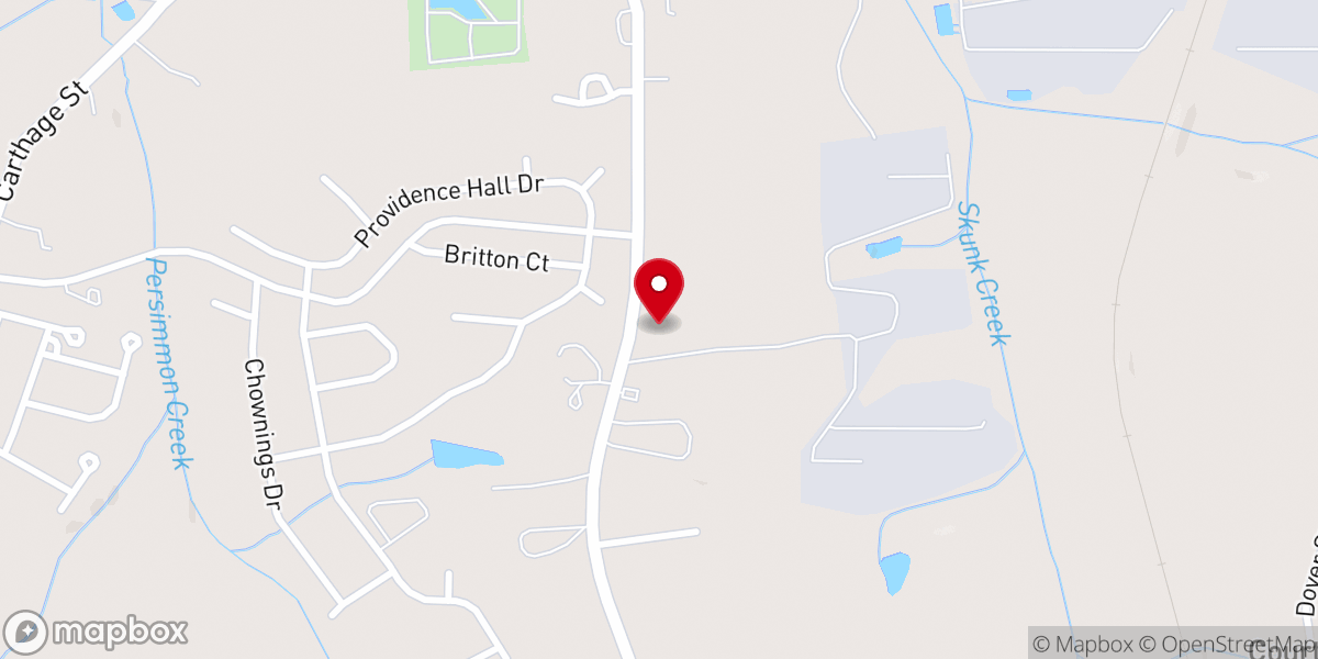 Map showing location of Crossroads for Christ Inc