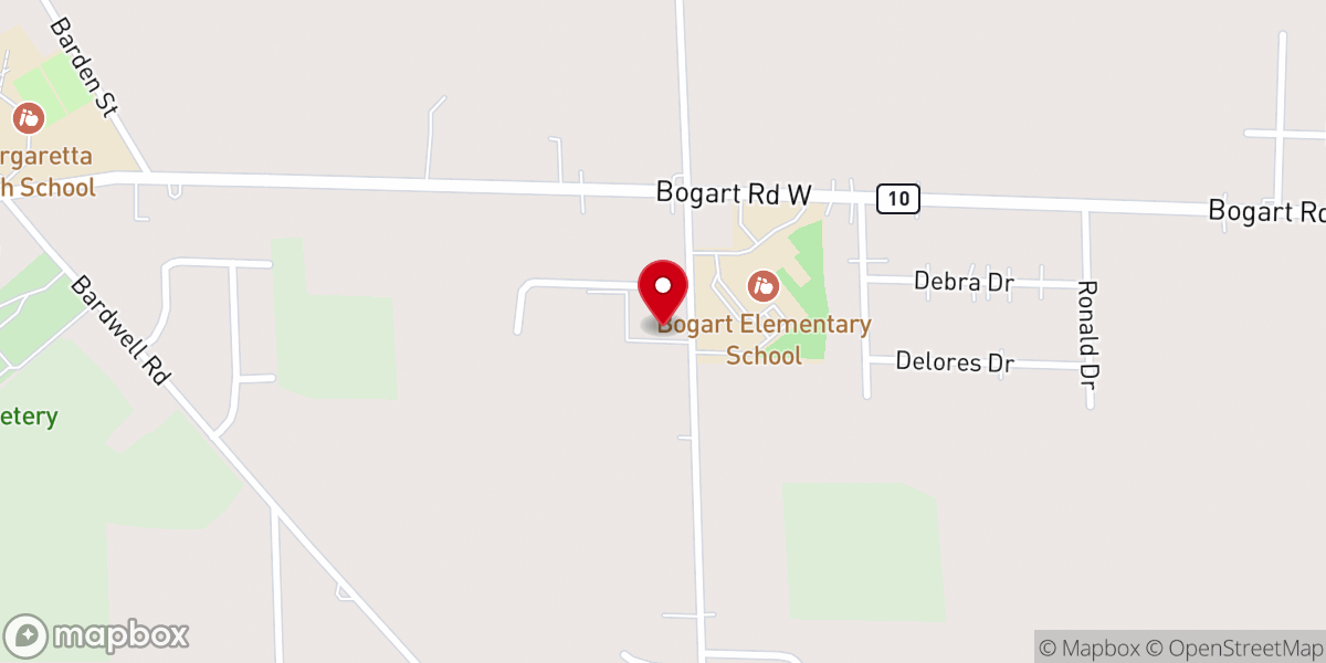 Map showing location of Wayside Temple