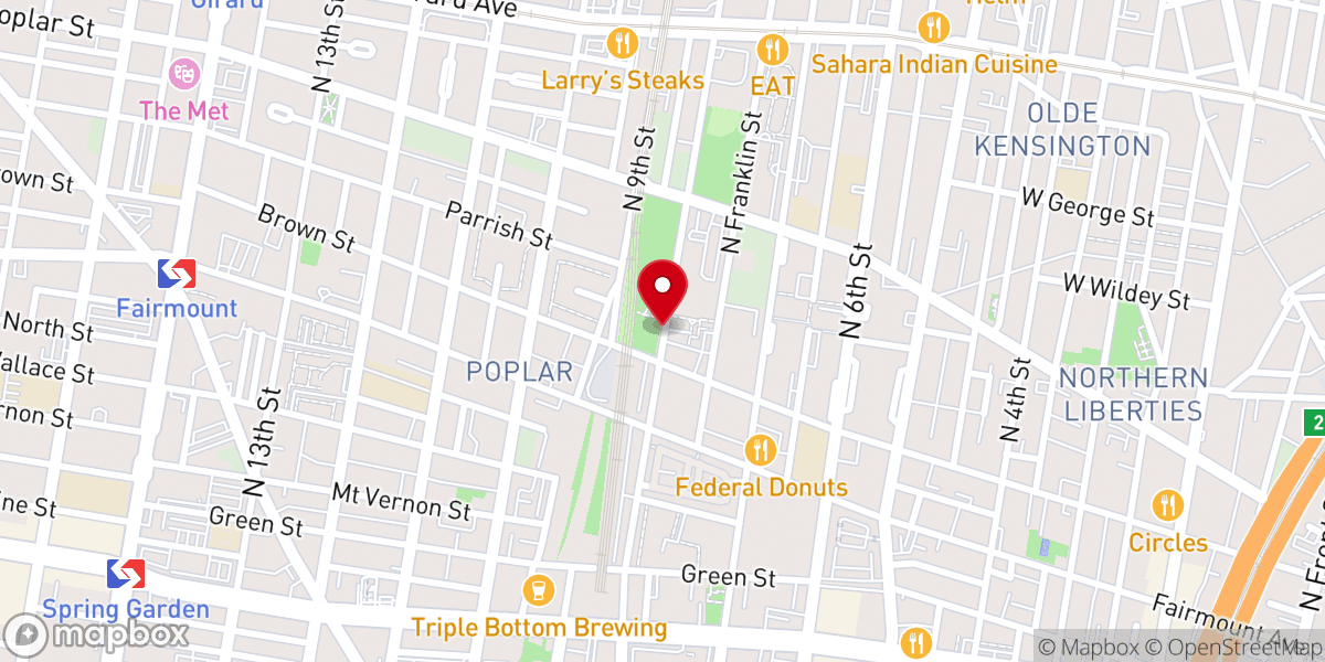 Map showing location of Covenant House of God