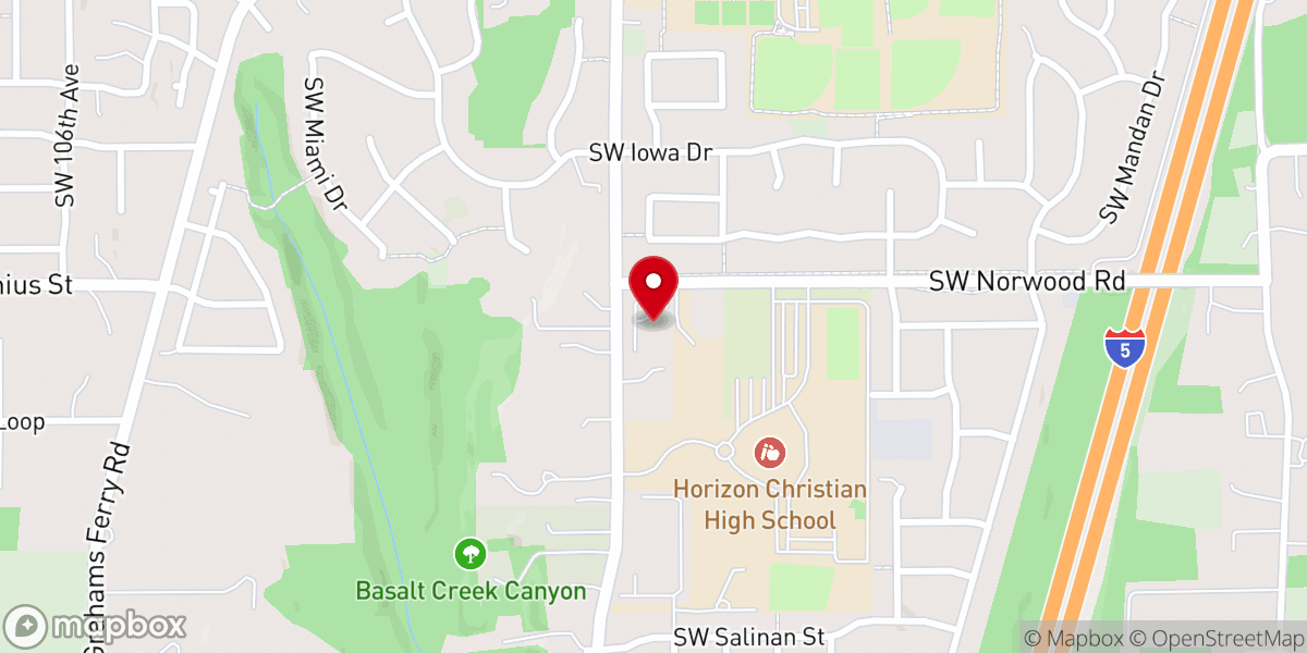 Map showing location of The Bridge Church NW