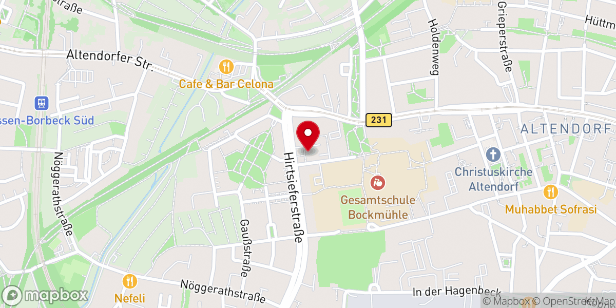 Map showing location of St. Clemens Maria Hofbauer