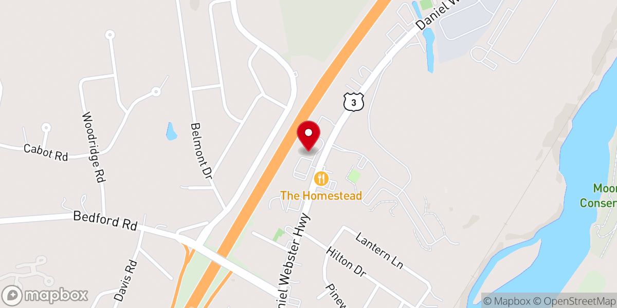 Map showing location of St. James United Methodist Church