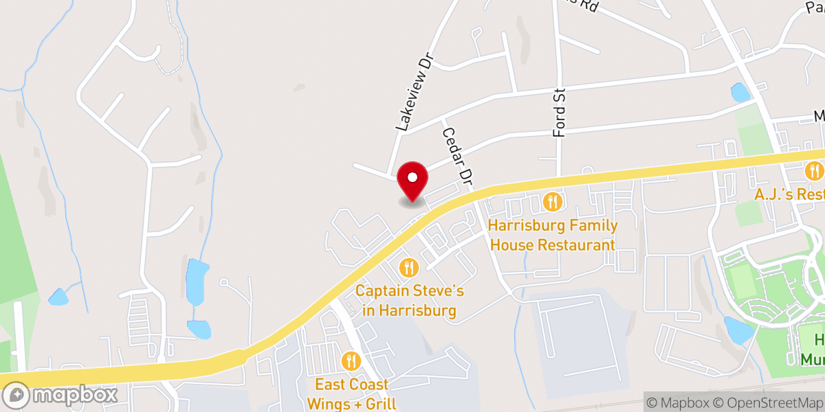 Map showing location of Centrifuge Church