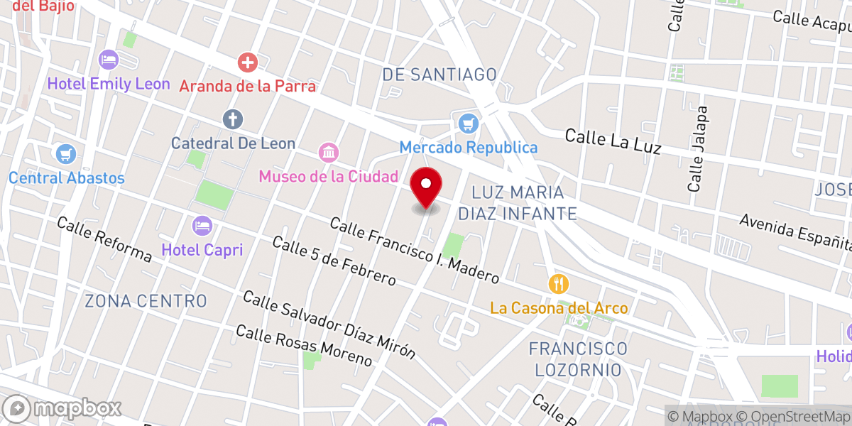 Map showing location of Movimiento Familiar Cristiano Católico