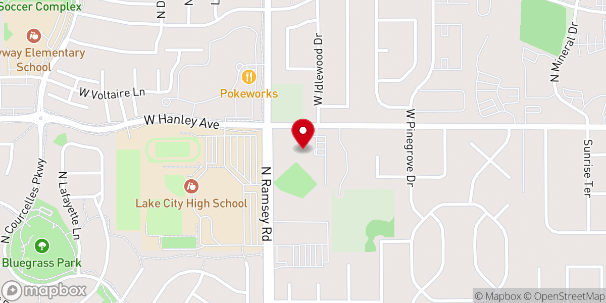 Map showing location of LifeSource Community Church