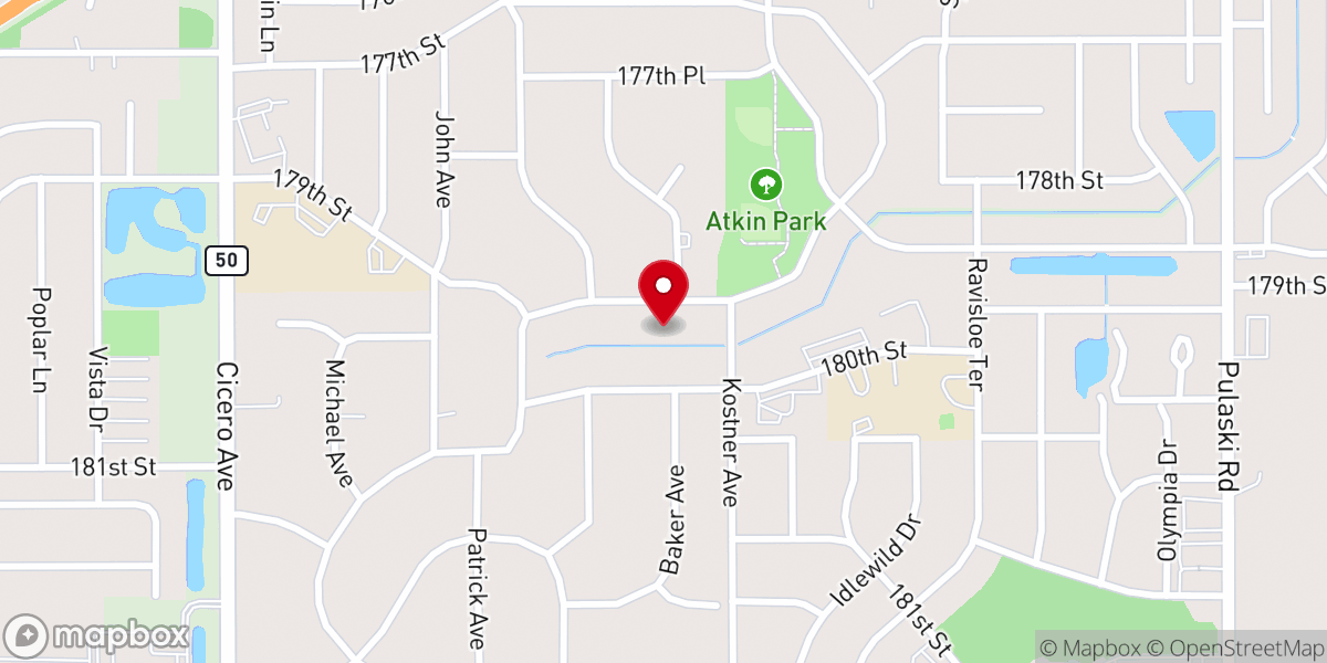 Map showing location of Blessed for Life Ministries International