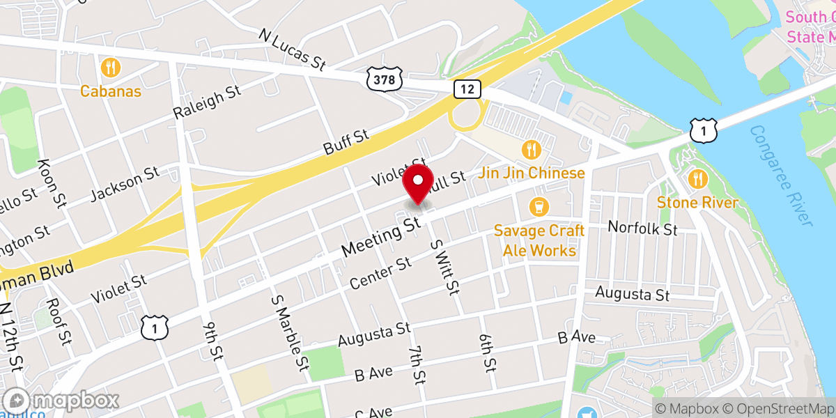 Map showing location of His International Inc