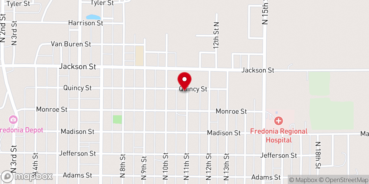 Map showing location of Covenant Promise Church