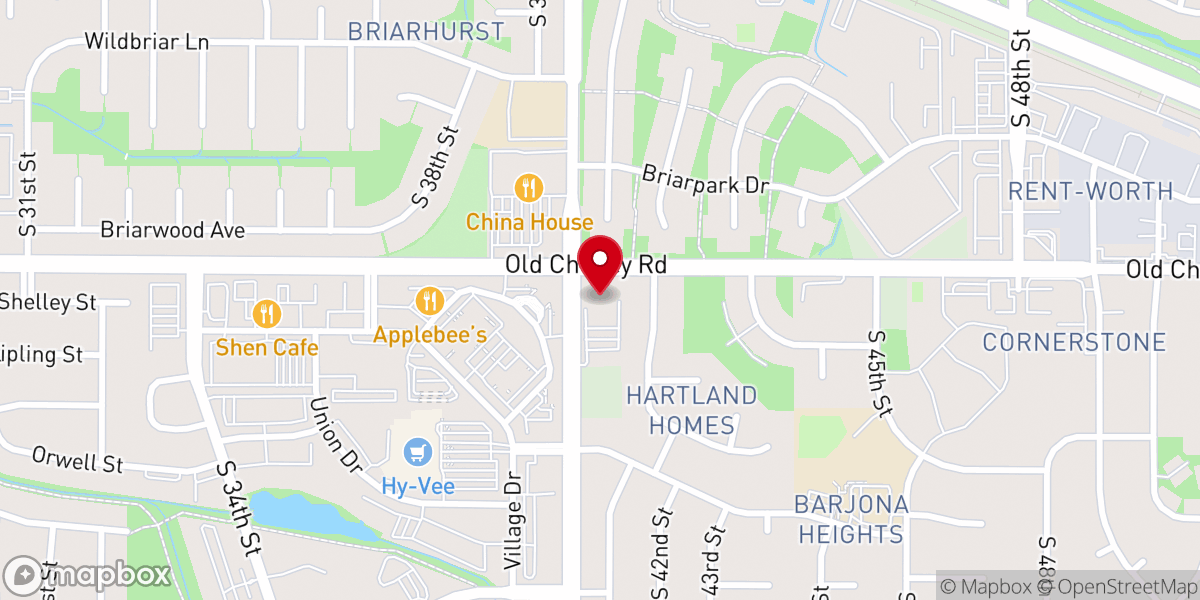 Map showing location of Southern Heights Presbyterian Church