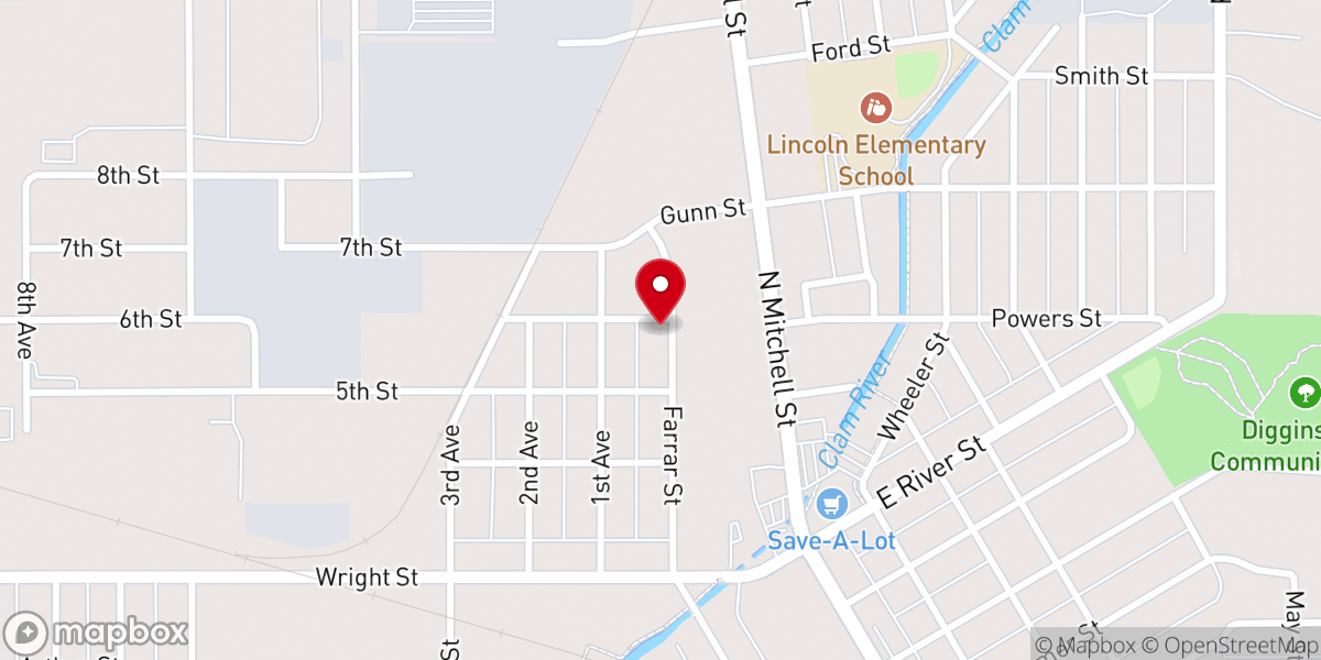 Map showing location of Apostolic Sanctuary